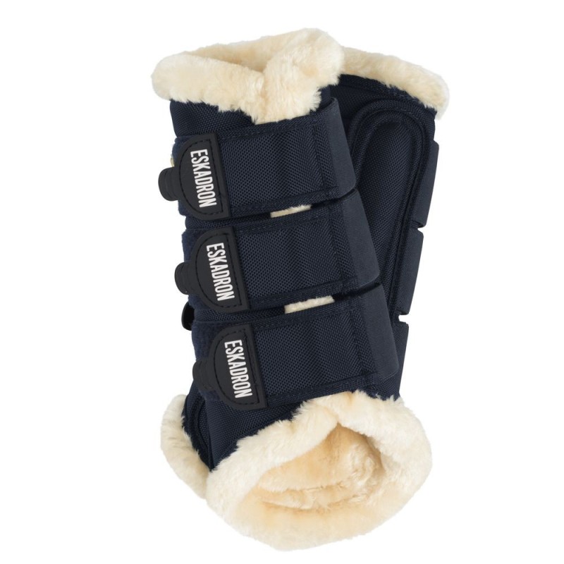 Eskadron FauxFur-Boots - navy - Gamaschen