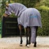 Horseware Rambo Show Set Sheet - Grey/Raspberry/Blue/Silver