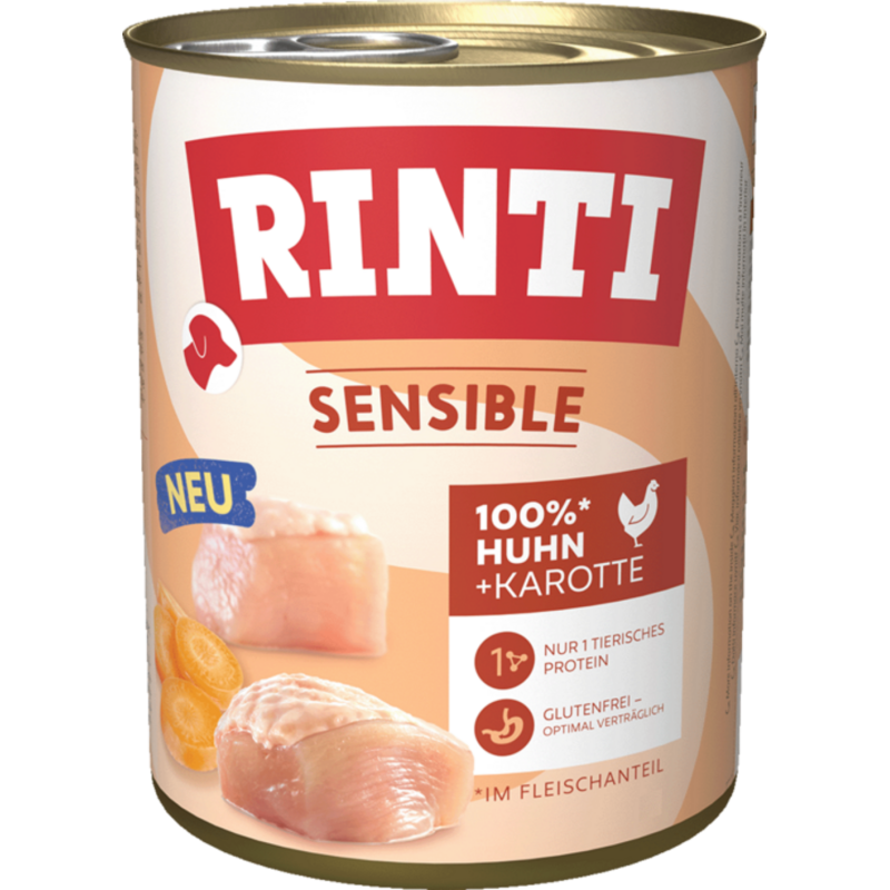 Rinti Sensible Dose 800g - Huhn+Karotte