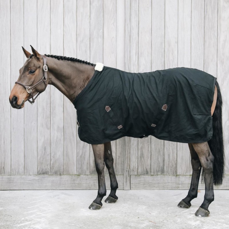 Kentucky Horsewear Cotton Sheet - schwarz 0g