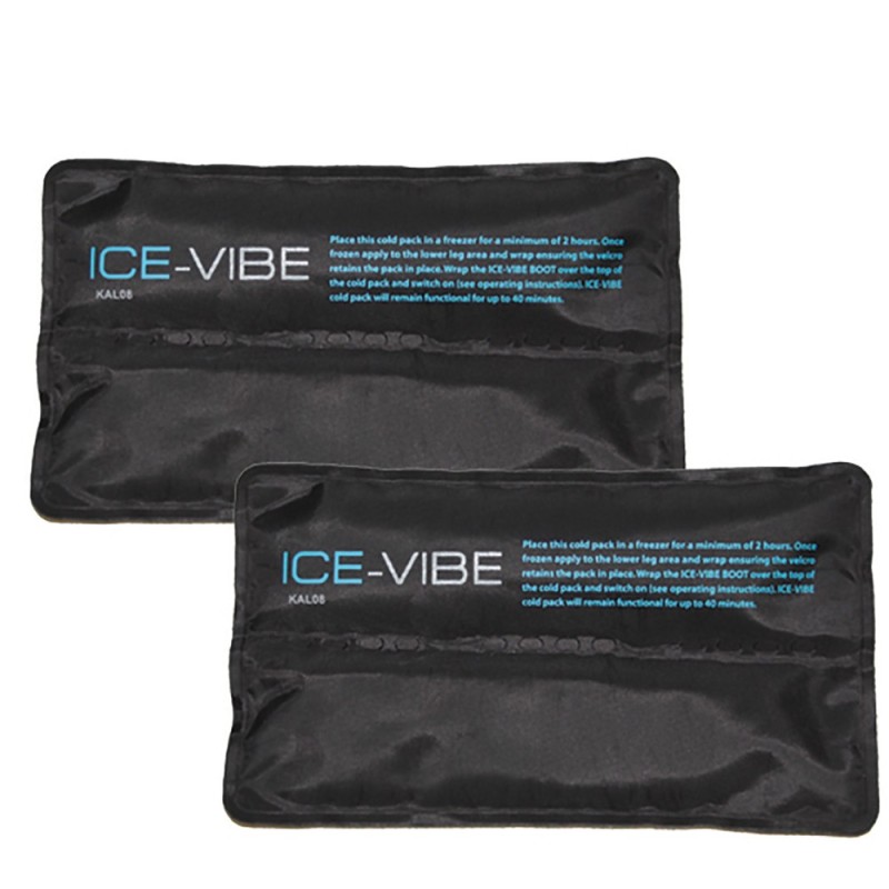 Horseware Cold Packs für Ice-Vibe Hock - Black/Aqua