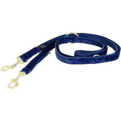 Kentucky Dogwear Hundeleine "Velvet" 200 cm - marineblau