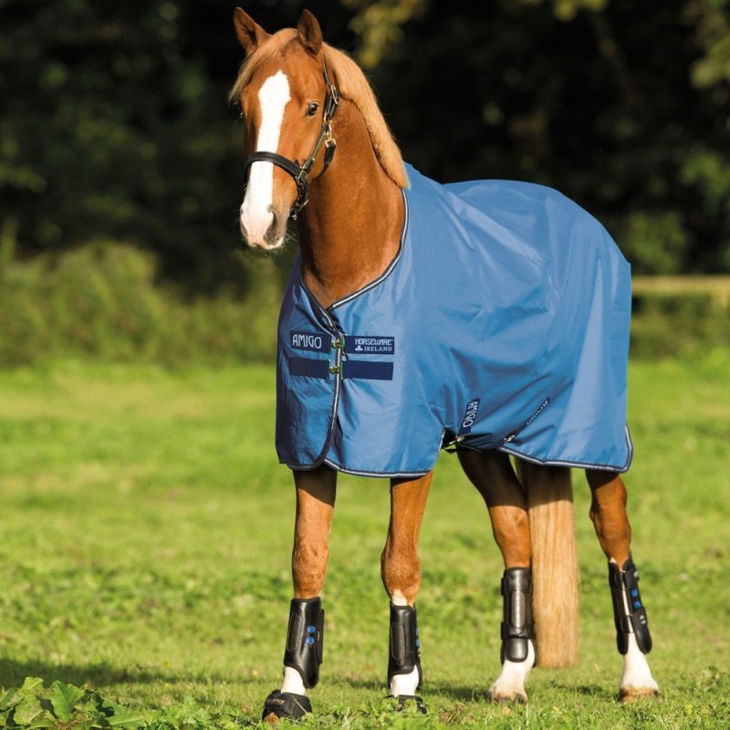 Horseware Amigo Hero 900 Turnout Lite 50g - Colony Blue