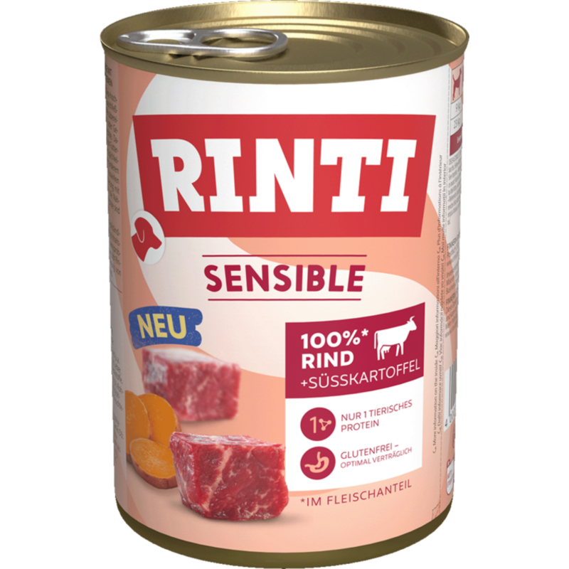 Rinti Sensible Dose 400g - Rind+Süßkartoffel