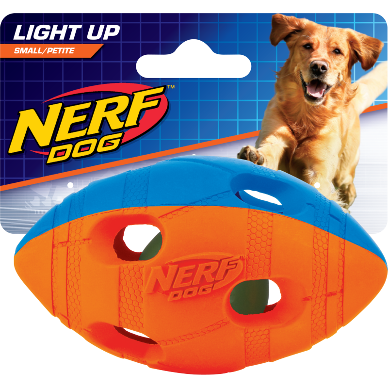 Nerf LED Football S zweifarbig orange/blau - 1 Stk