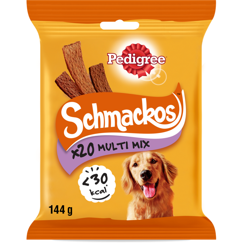 Pedigree Schmackos Multi 4 Geschmacksrichtungen 20 Streifen - 1 Stk