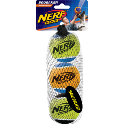 Nerf Tennisbälle mit Quietscher