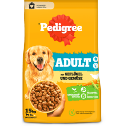 Pedigree Trockenfutter mit Huhn und Gemüse - 12 kg