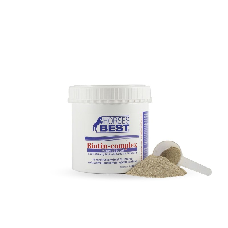 HORSESBEST Biotin Complex MineralTotal, Mineralfuttermittel 1.000g