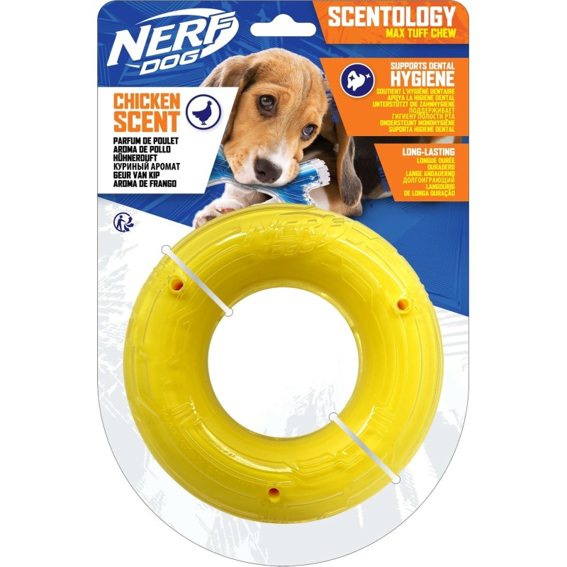 Nerf Scentology Solid Core Ring - Gelb