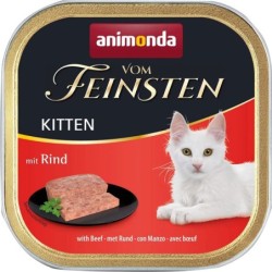 Animonda Vom Feinsten Kitten Schale 100g - Rind