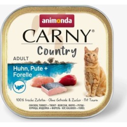 Animonda Carny Adult Country Schale 100g - Huhn, Pute und Forelle