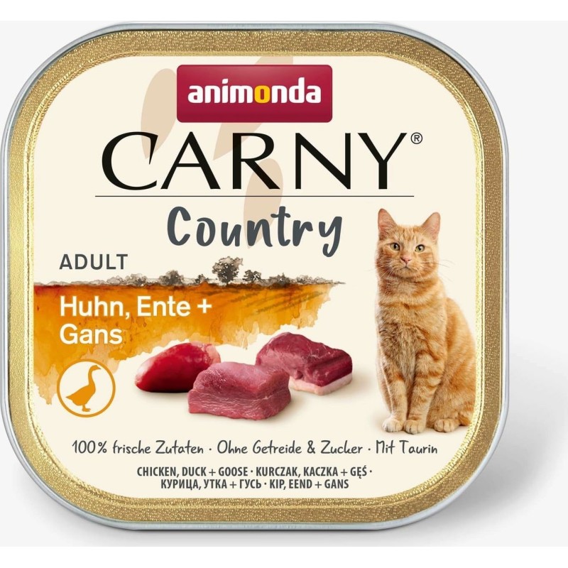 Animonda Carny Adult Country Schale 100g - Huhn, Ente und Gans