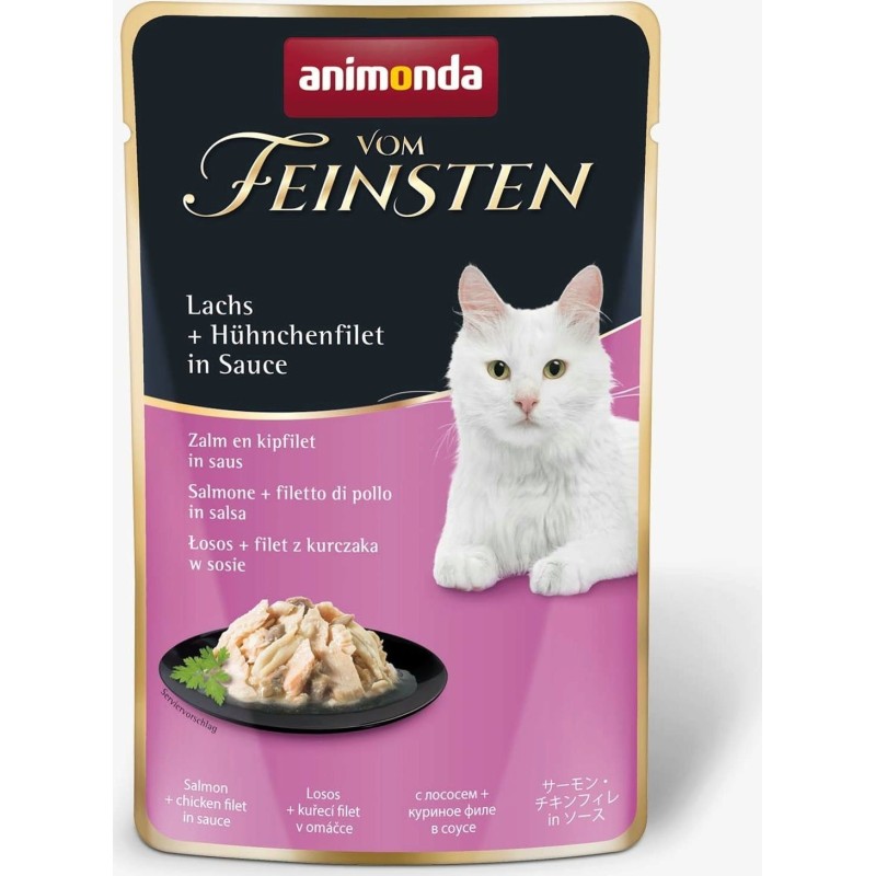 Animonda Vom Feinsten Adult Frischebeutel 50g - Lachs und Huhn