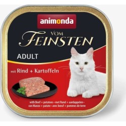 Animonda Vom Feinsten Adult Schale 100g - Rind und Kartoffel