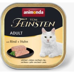 Animonda Vom Feinsten Adult Schale 100g - Rind und Huhn