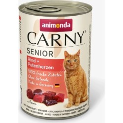 Animonda Carny Senior Dose 400g - Rind und Putenherzen