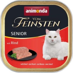 Animonda Vom Feinsten Senior Schale 100g - Rind