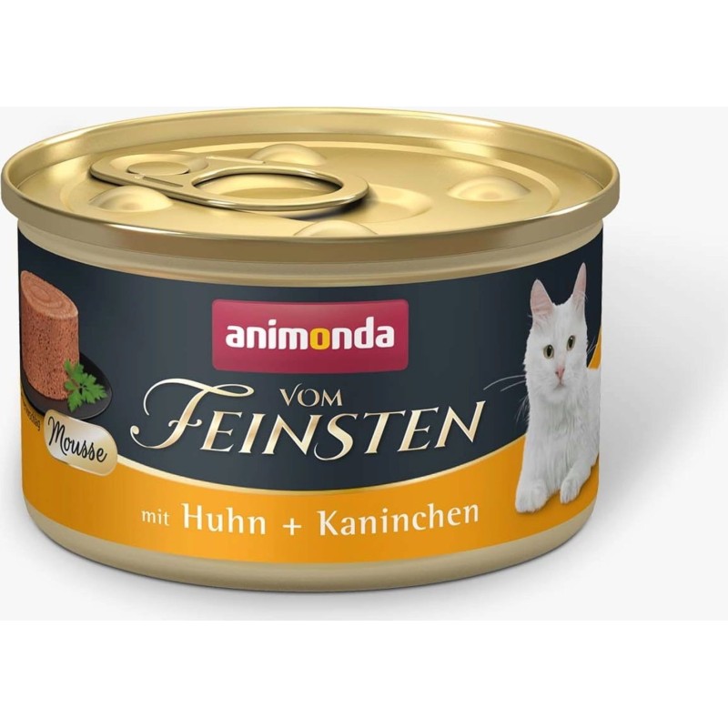 Animonda Vom Feinsten Adult Mousse Dose 85g - Huhn und Kaninchen