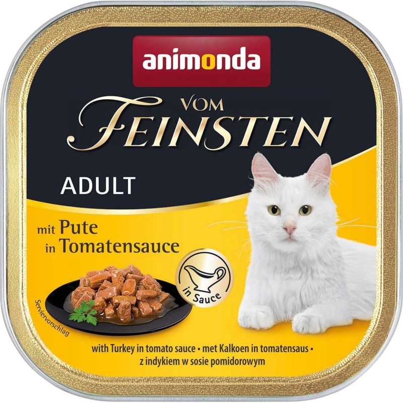 Animonda Vom Feinsten Adult getreidefrei Schale 100g - Pute und Tomate