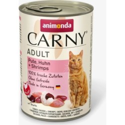 Animonda Carny Adult Pute, Huhn und Shrimps - 400 g