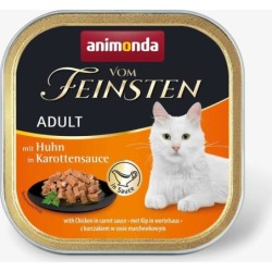 Animonda Vom Feinsten Adult getreidefrei Schale 100g - Huhn und Karotte