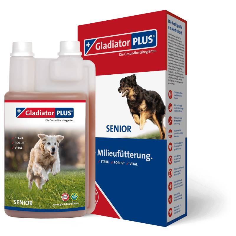 GladiatorPLUS Hund Senior - 500 ml