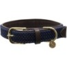 Kentucky Dogwear Geflochtenes Nylon-Hundehalsband navy - L (62 cm)