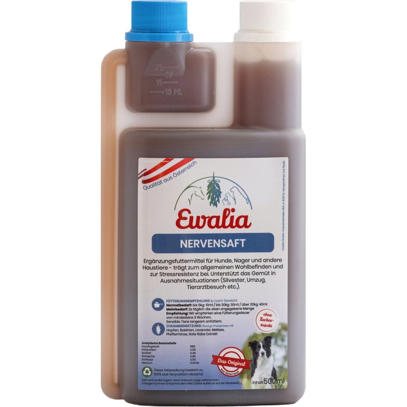 Ewalia Nervensaft für Haustiere - 500 ml