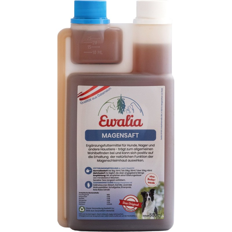 Ewalia Magensaft für Haustiere - 500 ml