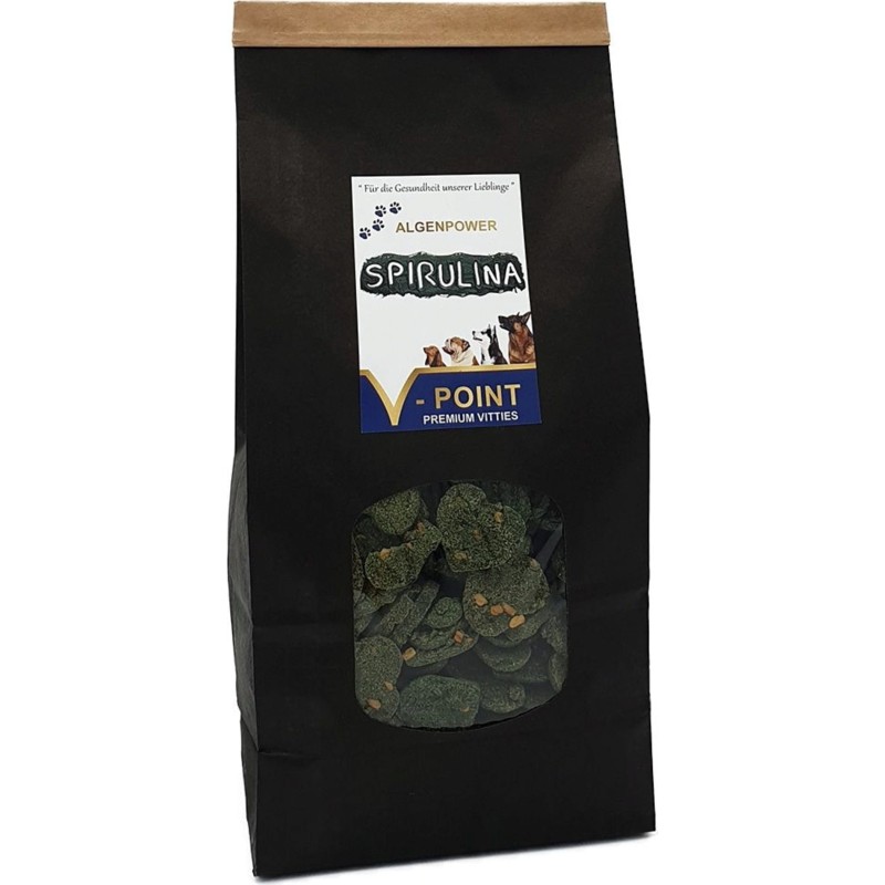 V-POINT SPIRULINA Algenpower - Premium Vitties Hunde - 500 g