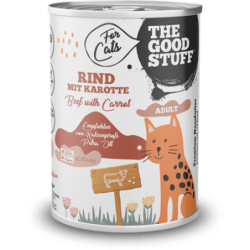 The Goodstuff RIND & KAROTTE Adult Katzen Nassfutter - 400 g