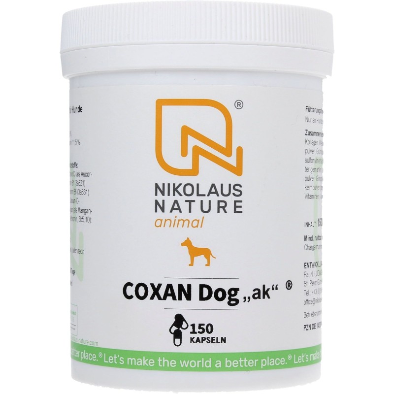 Nikolaus Nature animal COXAN® Dog "ak" Kapseln - 150 Kapseln