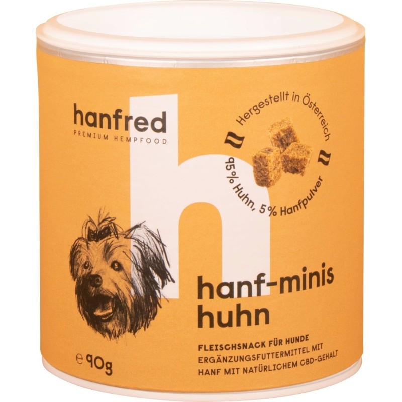 hanfred Hanf Minis Huhn - 90 g