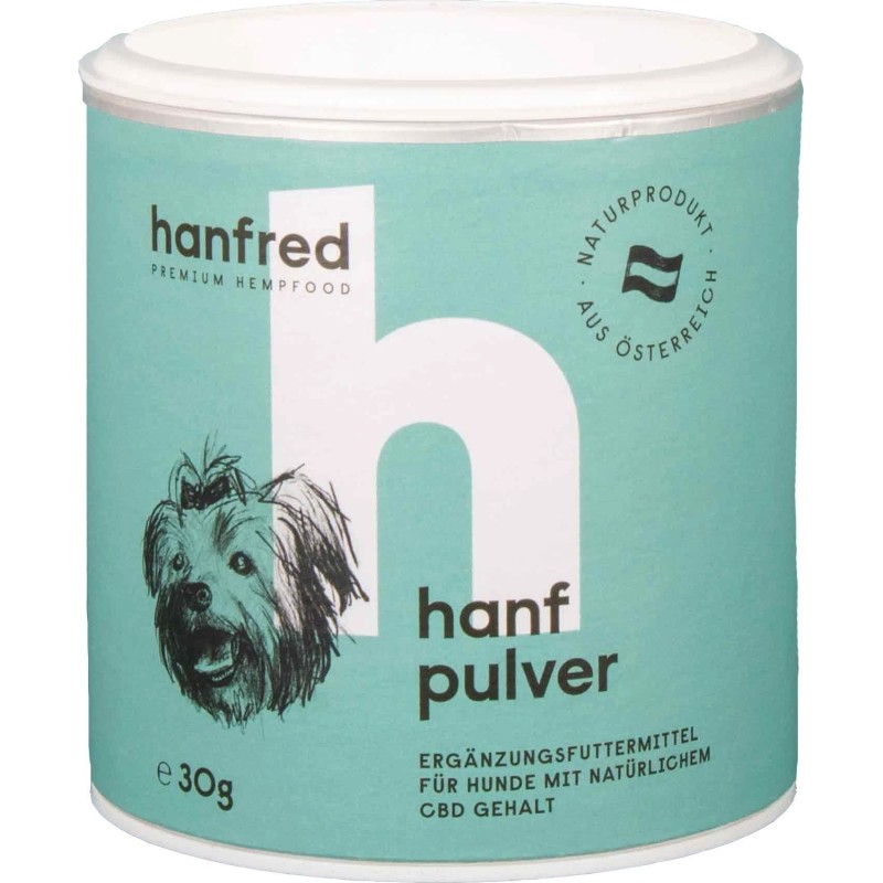 hanfred Hanfpulver Hund - 30 g