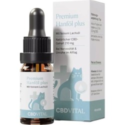 CBD Hanföl für Katzen - 10 ml