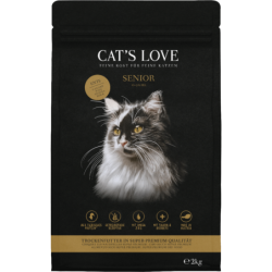 Cat's Love Katzen Trockenfutter "Senior Ente" - 400 g