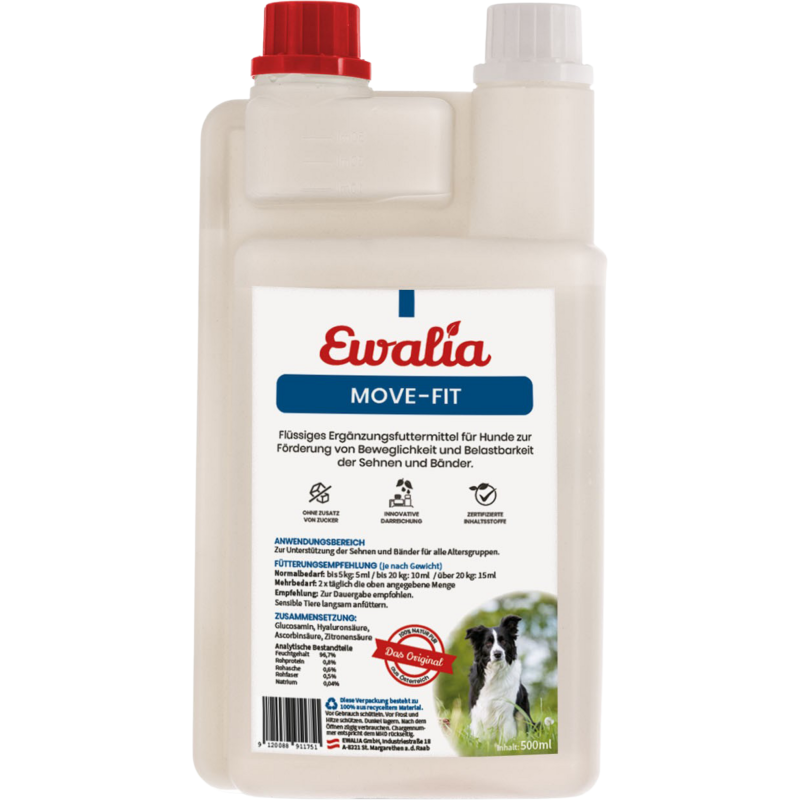 Ewalia Move - Fit für Hunde - 500 ml