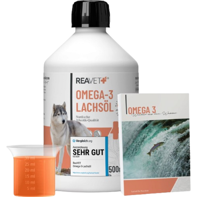 REAVET Omega-3 Lachsöl - 500 ml