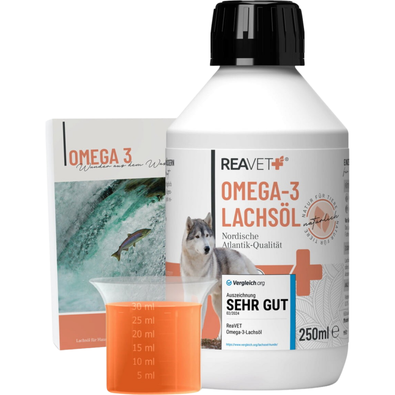 REAVET Omega-3 Lachsöl - 250 ml