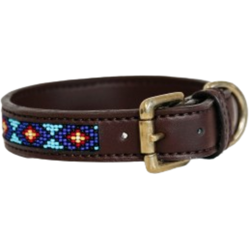 Kentucky Dogwear Hundehalsband Perlen blue - L (62 cm)