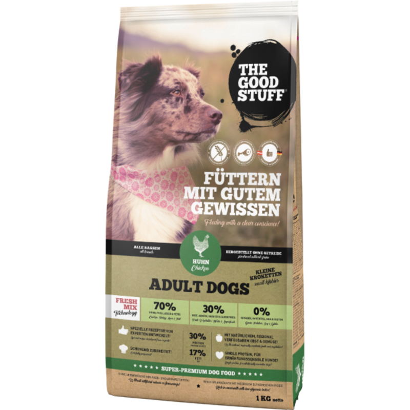 The Goodstuff Minis - Huhn Adult, Trockenfutter - 1 kg