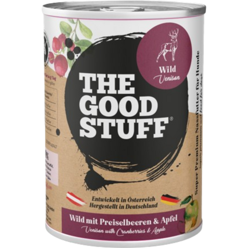 The Goodstuff Wild mit Preiselbeeren & Apfel Nassfutter - 400 g