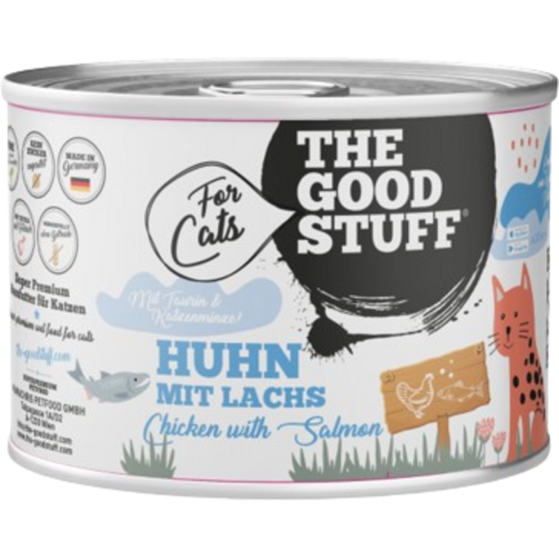 The Goodstuff Huhn mit Lachs Nassfutter - 200 g