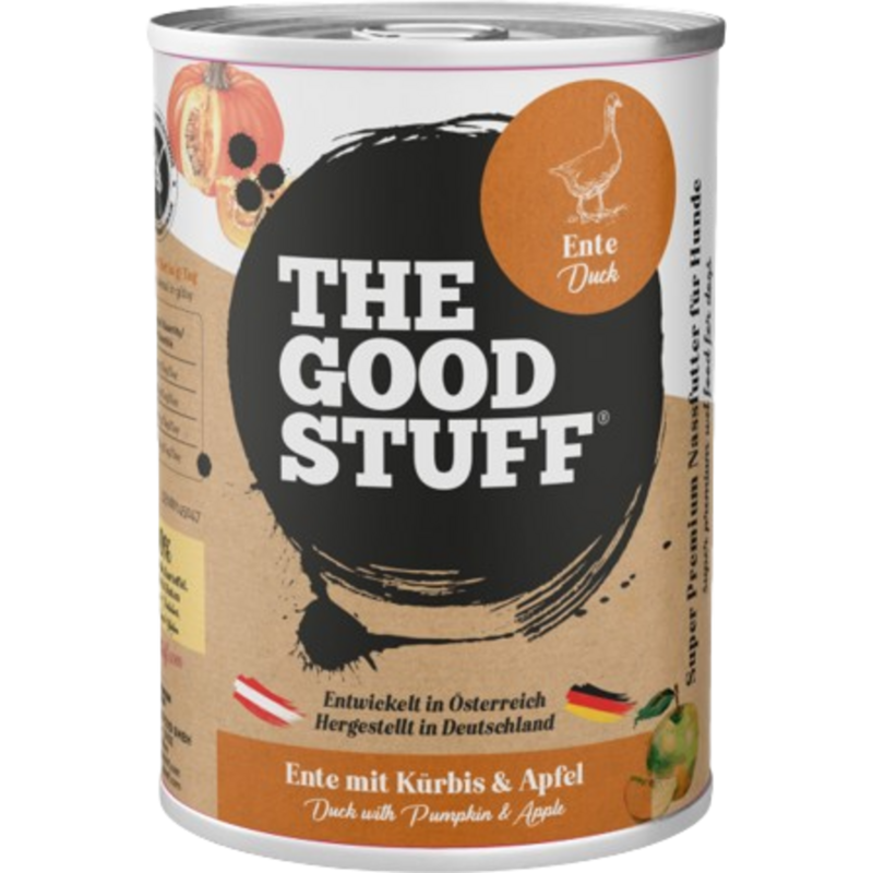 The Goodstuff Ente mit Kürbis & Apfel Nassfutter - 400 g