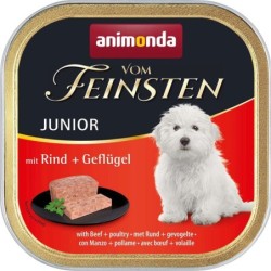 Animonda Vom Feinsten Junior Pastete Schale 150g - Rind