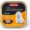 Animonda Vom Feinsten Junior Pastete Schale 150g - Geflügel und Putenherzen