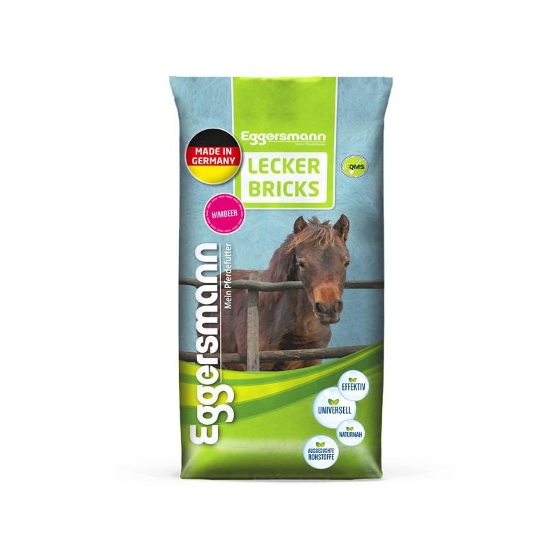 Eggersmann Lecker Bricks Himbeer 25 kg Belohnungsfutter