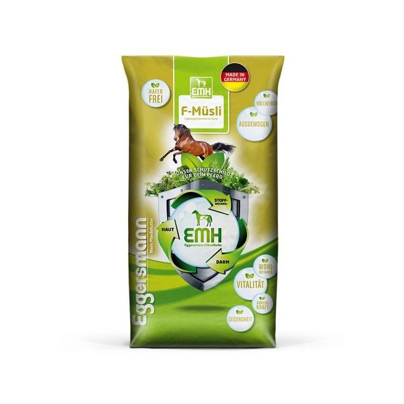 Eggersmann EMH F-Müsli 25 kg Futter für Freizeitpferde