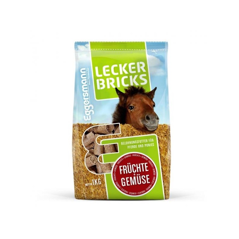 Eggersmann Lecker Bricks Früchte + Gemüse 1 kg